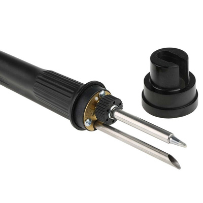 Weller Electric Soldering Iron, 24V, 80W, for use with WD Series Soldering Stations, WRS Rework System