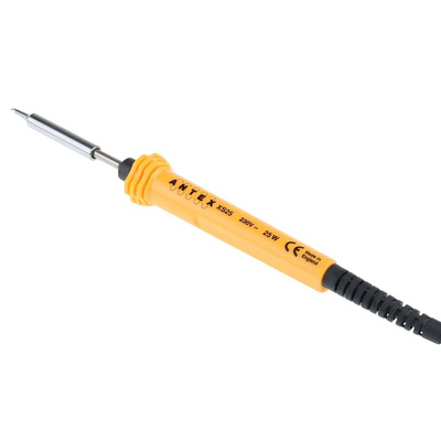 Antex Electronics Electric Soldering Iron Kit, 25W, for use with Antex Soldering Stations