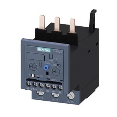 Siemens Solid State Overload Relay - 1NO/1NC, 50 A F.L.C, 4 A Contact Rating, 48 V, 3P
