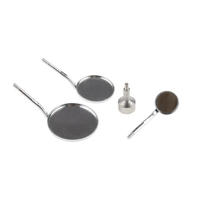 RS PRO Inspection Mirror Probe, 14mm mirror dia. , flexible , Illuminated , with Magnifier