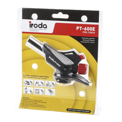 RS PRO Gas Torch For Use With Butane/Propane
