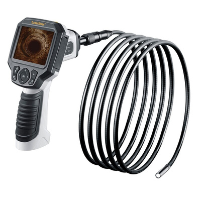 Laserliner 9mm probe Inspection Camera, 10m Probe Length, LED Illumination