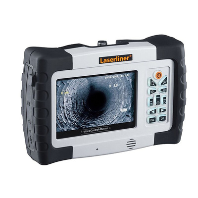 Laserliner 25mm probe Inspection Camera, 20m Probe Length, 640 x 480pixelek Resolution, LED Illumination, Stainless