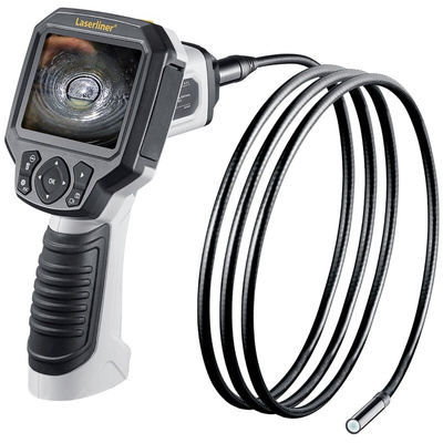 Laserliner 9mm probe Inspection Camera, 5m Probe Length, 320 x 240 pixels, 640 x 480pixelek Resolution, LED Illumination