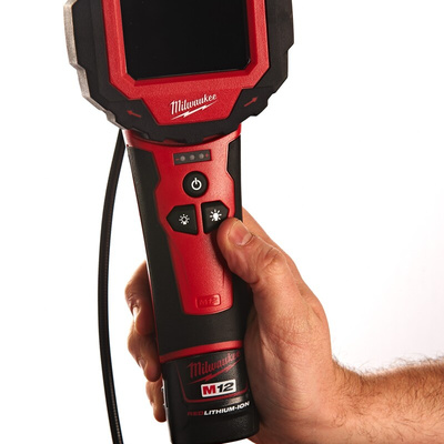 Milwaukee 9mm probe Inspection Camera, 914mm Probe Length, 640 x 480pixelek Resolution, LED Illumination
