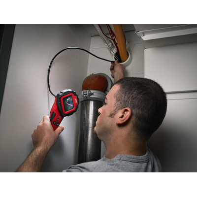 Milwaukee 9mm probe Inspection Camera, 914mm Probe Length, 640 x 480pixelek Resolution, LED Illumination