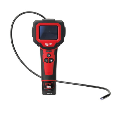 Milwaukee 9mm probe Inspection Camera, 914mm Probe Length, 640 x 480pixelek Resolution, LED Illumination