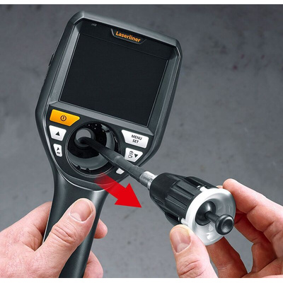Laserliner 6mm probe Inspection Camera, 1m Probe Length, LED Illumination