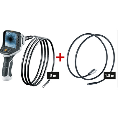 Laserliner 9mm probe Inspection Camera Kit, 1500 mm, 5000 mm Probe Length, 640 x 480pixelek Resolution, LED Illumination