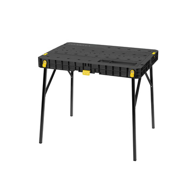 Stanley Portable Polypropylene Workbench, 320kg Max Load x 61cm x 85cm