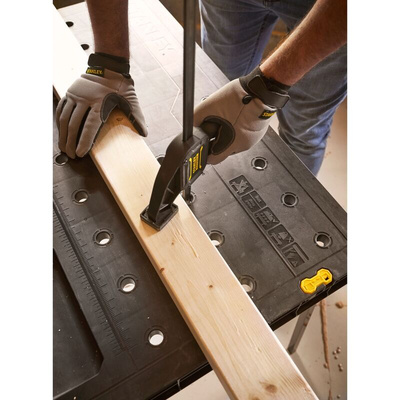 Stanley Portable Polypropylene Workbench, 320kg Max Load x 61cm x 85cm
