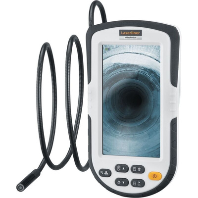 Laserliner 8mm probe Inspection Camera, 1m Probe Length, LED Illumination