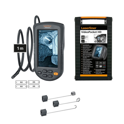 Laserliner 5.2mm probe Inspection Camera, 1m Probe Length, LED Illumination