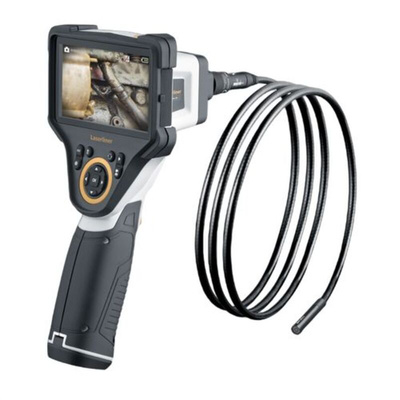 Laserliner 7.9mm probe Inspection Camera, 3m Probe Length, 1280 x 720pixelek Resolution, LED Illumination, Elastomer