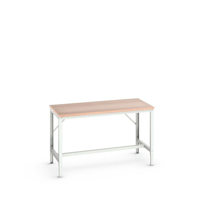 Bott Portable Steel Workbench, Adjustable Height, 780 → 930mm x 1500mm x 800mm