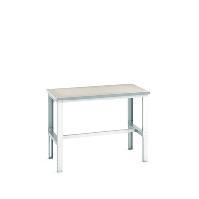 Bott Portable Steel Workbench, Adjustable Height, 740 → 1140mm x 1500mm x 900mm