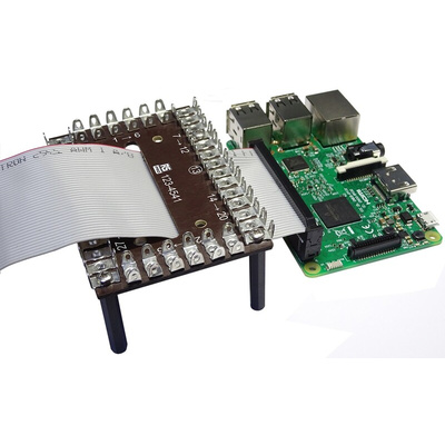 RS PRO Solder Tag Board with 40 Contacts for Raspberry Pi