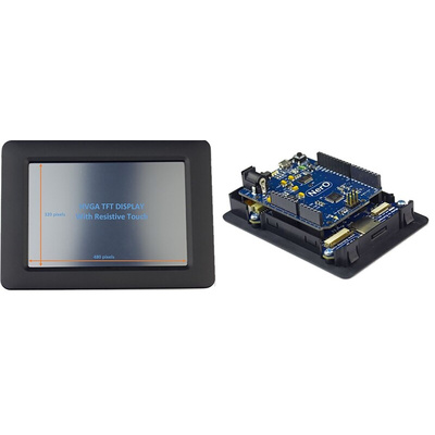 Bridgetek, 3.5in Arduino Compatible Display with Resistive Touch Screen