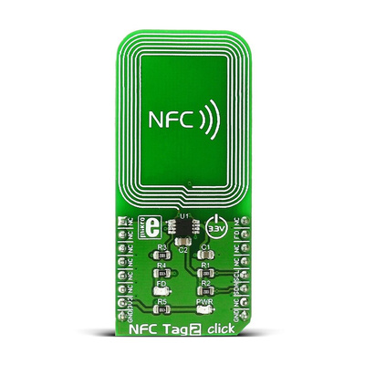MikroElektronika NFC Tag 2 Click, Arduino Compatible Board