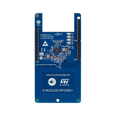 STMicroelectronics NFC card reader expansion board, Arduino Compatible Board