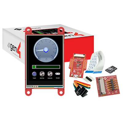 4D Systems, gen4 2.4in Arduino Compatible Display with Resistive Touch Screen
