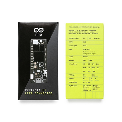 Arduino Portenta H7 Lite Connected