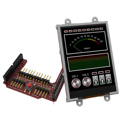 4D Systems, gen4 3.2in Arduino Compatible Display with Resistive Touch Screen