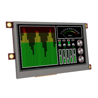 4D Systems, gen4 4.3in Arduino Compatible Display with Resistive Touch Screen