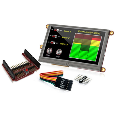 4D Systems, gen4 4.3in Arduino Compatible Display with Resistive Touch Screen