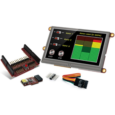 4D Systems, gen4 4.3in Arduino Compatible Display with Resistive Touch Screen
