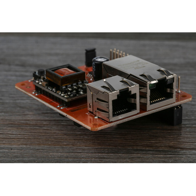 RS PRO Power over Ethernet (POE) Switch HAT for Raspberry Pi