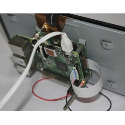 Raspberry Pi, LCD Touch Screen with 7in Capacitive Touch Screen