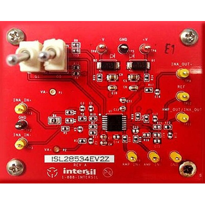 Renesas Electronics ISL28533EV2Z, Instrumentation Amplifier Evaluation Board for ISL28533