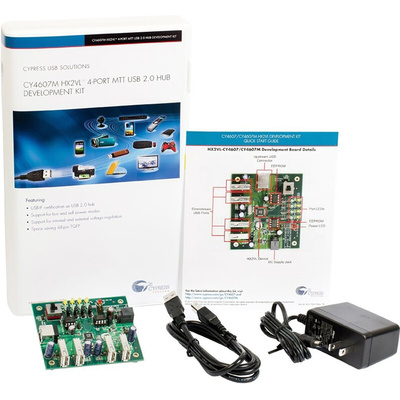 Infineon 4-Port HUB Multi-TT Development Kit CY4607M