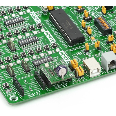 MikroElektronika MIKROE-1839, RTC3 Real Time Clock (RTC) mikroBus Click Board for BQ32000