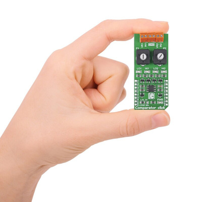 MikroElektronika MIKROE-1915, Comparator mikroBus Click Board for LM2903 IC