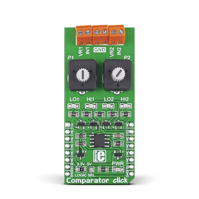 MikroElektronika MIKROE-1915, Comparator mikroBus Click Board for LM2903 IC