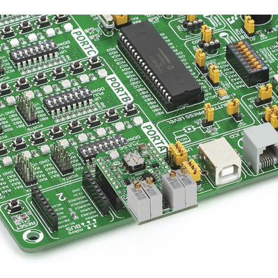MikroElektronika MIKROE-2032, PULSE Pulse Generator mikroBus Click Board for NE555