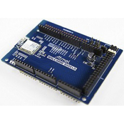 Microchip WILC3000 Bluetooth, Wi-Fi Development Kit for ATWILC3000-MR110CA Module 20MHz ATWILC3000-SHLD