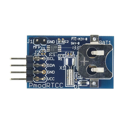 Digilent 410-218, Pmod RTCC: Real-time Clock / Calendar Development Kit for EEPROM, SRAM