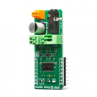 MikroElektronika MIKROE-3401, Audio Amp 5 Click Audio Amplifier for TPA3138D2