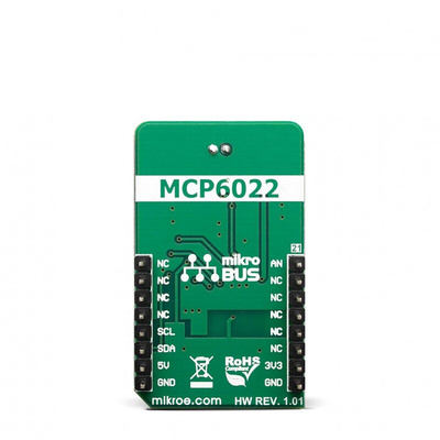 MikroElektronika MIKROE-3445, MIC 2 Click for MCP6022
