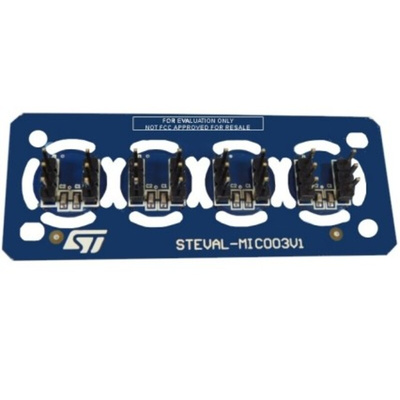 STMicroelectronics STEVAL-MIC003V1, Microphone Coupon Board Based on the IMP34DT05 Digital MEMS Evaluation Board for
