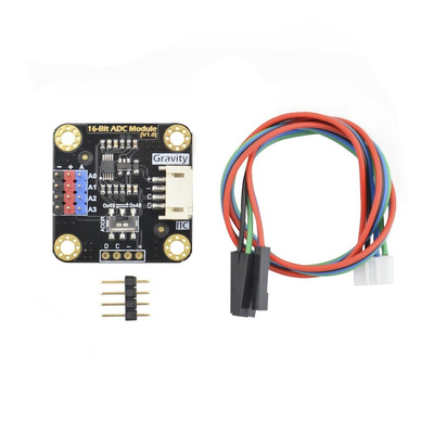 DFRobot DFR0553, Gravity: I2C ADS1115 16-Bit ADC Module 16-bit ADC Development Kit for Arduino, Raspberry Pi for ADS1115