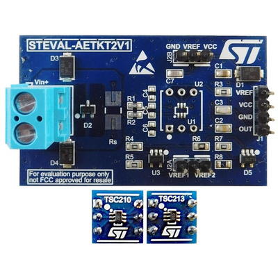 STMicroelectronics STEVAL-AETKT2V1, STEVAL-AETKT2V1 Evaluation Kit for Current Sense Amplifiers