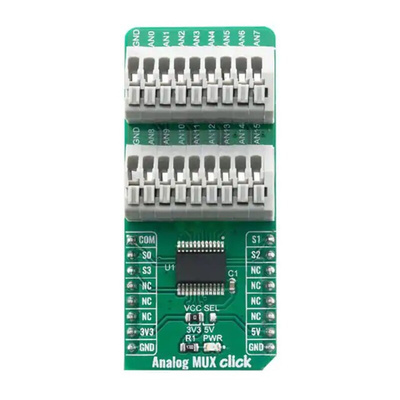 MikroElektronika MIKROE-4111, Analog MUX Click Switches & Multiplexer Development Module for CD74HC4067