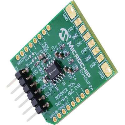 Microchip EV45V72A, MCP3422 Evaluation Board Evaluation Board Evaluation Board for MCP3422 for MCP3422