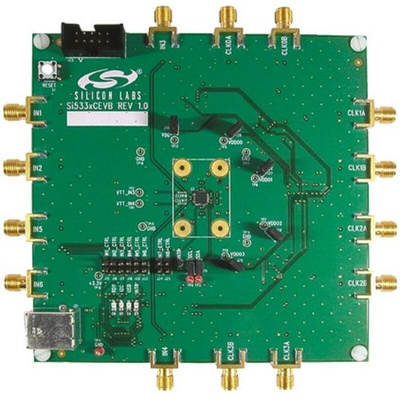 Skyworks Solutions Inc Si5338-EVB, Clock Buffer/Generator Evaluation Board for Si5338