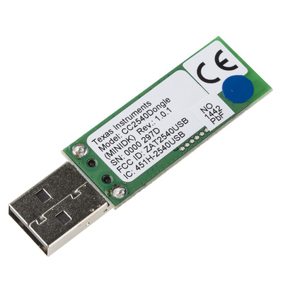 Texas Instruments CC2540 Bluetooth Smart (BLE) USB Stick CC2540EMK-USB