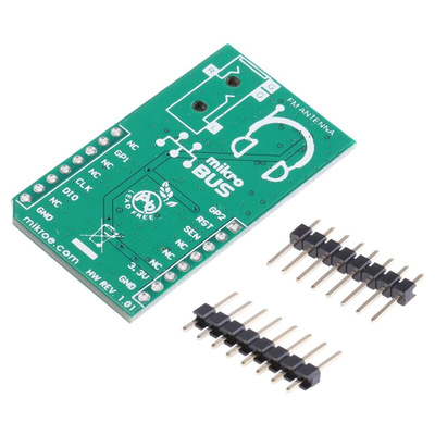 MikroElektronika FM click Si4703 mikroBus Click Board 76 → 108MHz MIKROE-1431